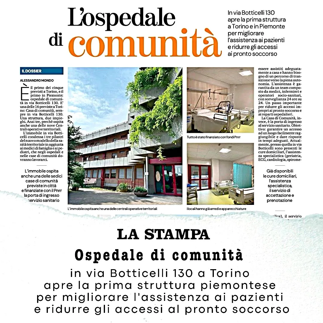 Casa di Comunità di via Botticelli 130, Torino — immagine