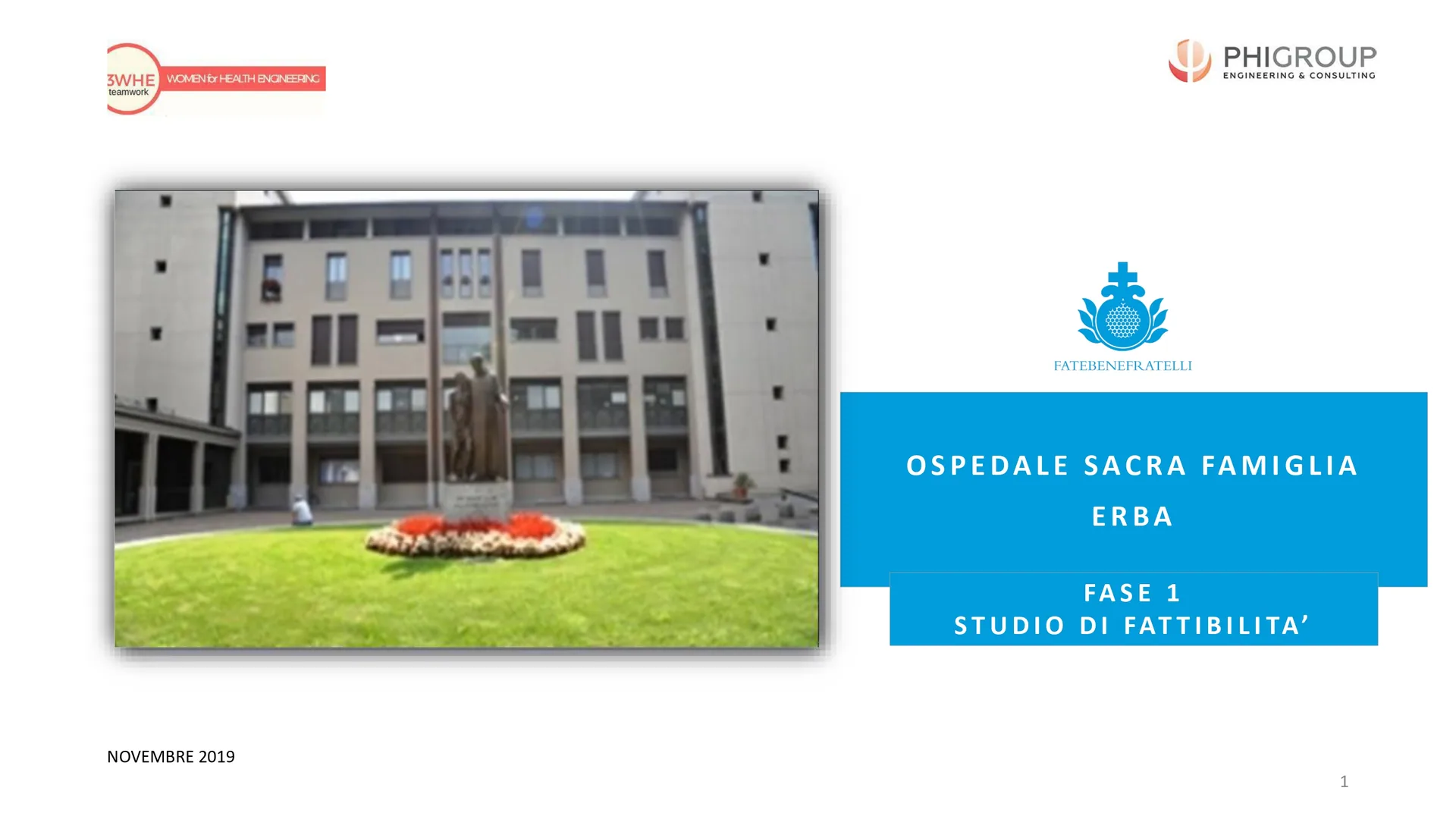 Ospedale Fatebenefratelli Erba (Como)-Studio Tecnico di Adeguamento — immagine